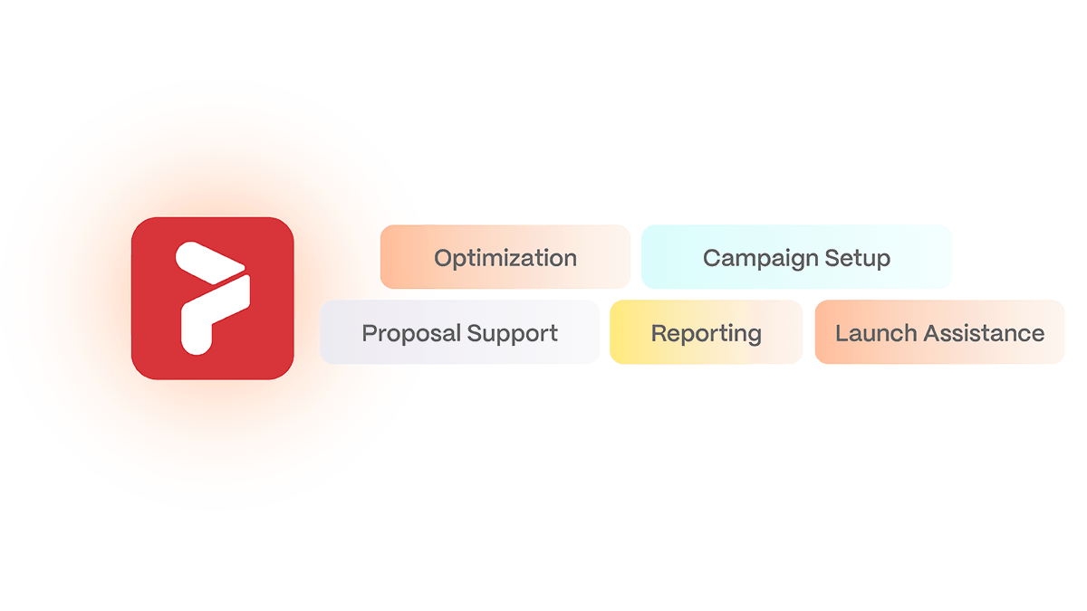 Self+ services: optimization, campaign setup, proposal support, reporting and launch assistance