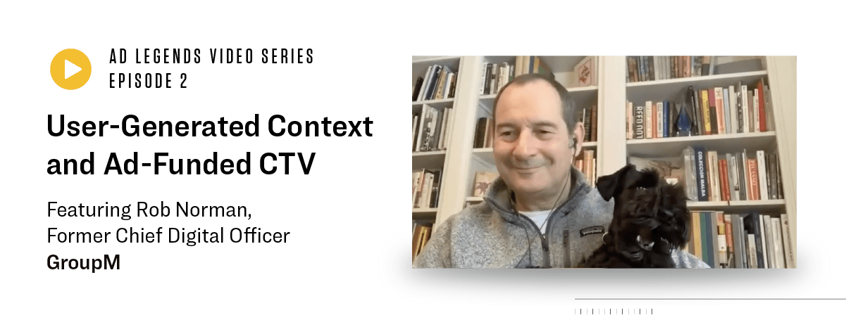 User-Generated Context and Ad-Funded Connected TV