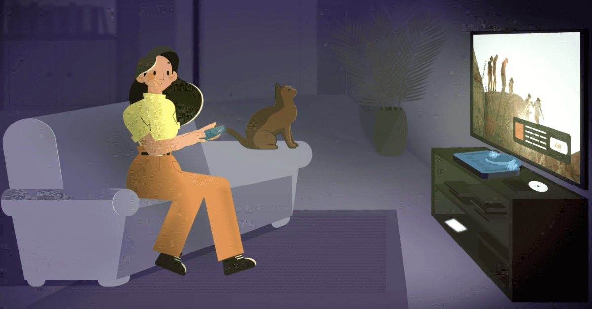 Interacting with YouTube Ads on TV Screens
