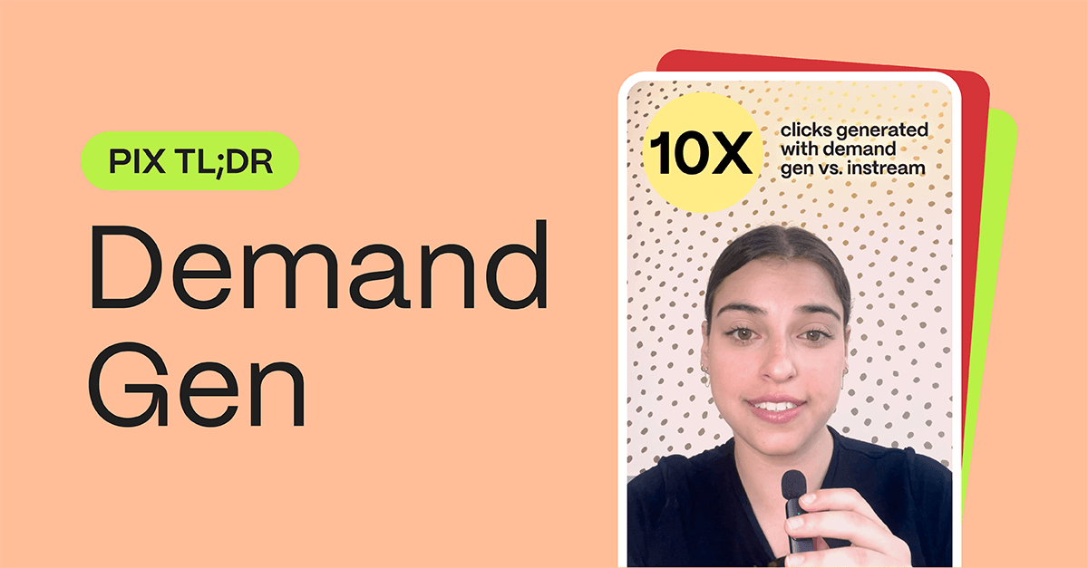 blog header for Pixability's take on Demand Gen