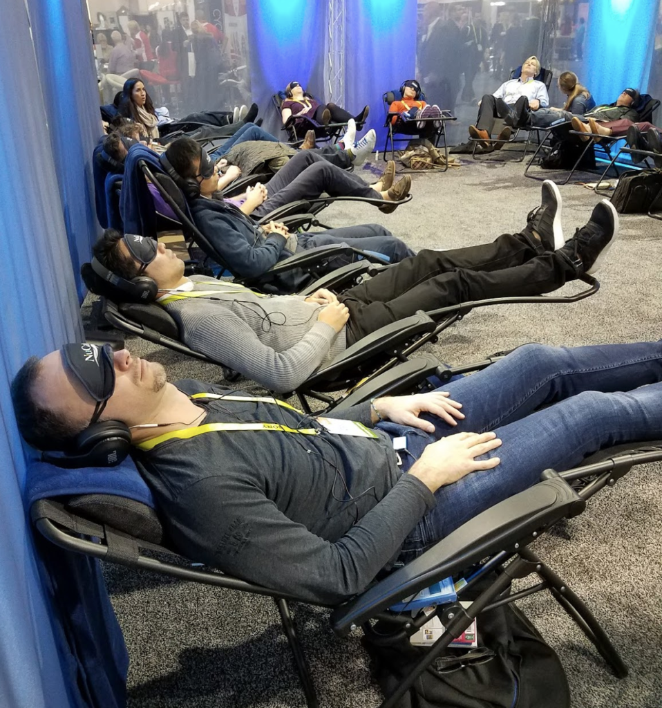 Nap room at CES 2017