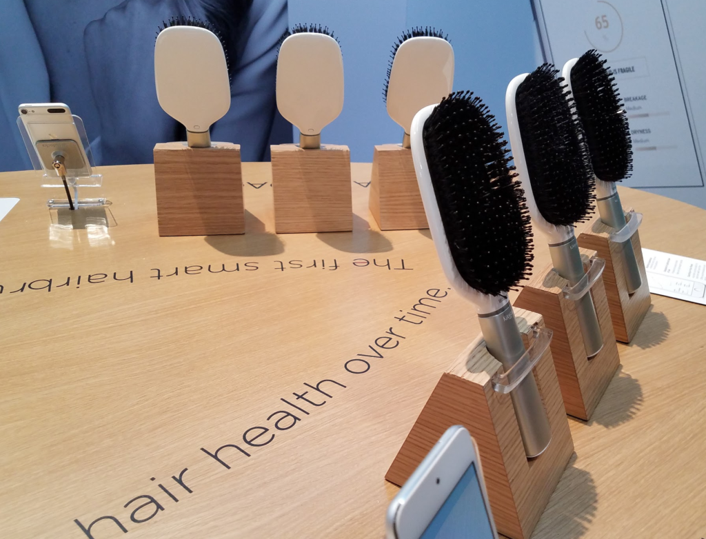 Smart hairbrushes