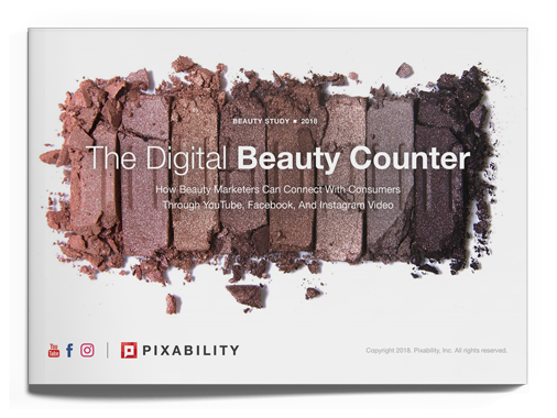 "The Digital Beauty Counter" insights study cover.